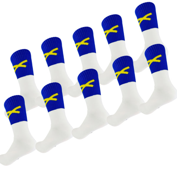 Bulk Offers Action X Gaelic Games Socks (Blue & Yellow)