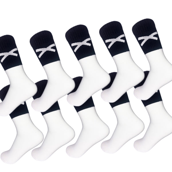 Bulk Offers Action X Gaelic Games Sock (Black & White)