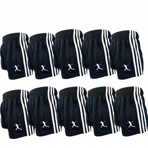 Action Shorts Bulk Offer- Black & White