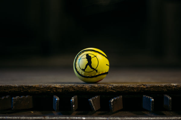 Official Camogie Sliotar Yellow