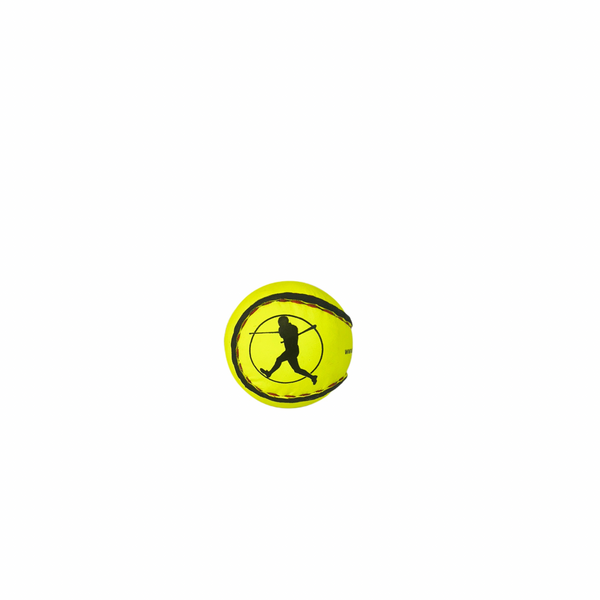 Official Camogie Sliotar Yellow