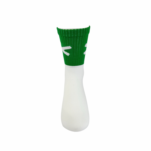 Action X Gaelic Games Sock (Green and White)