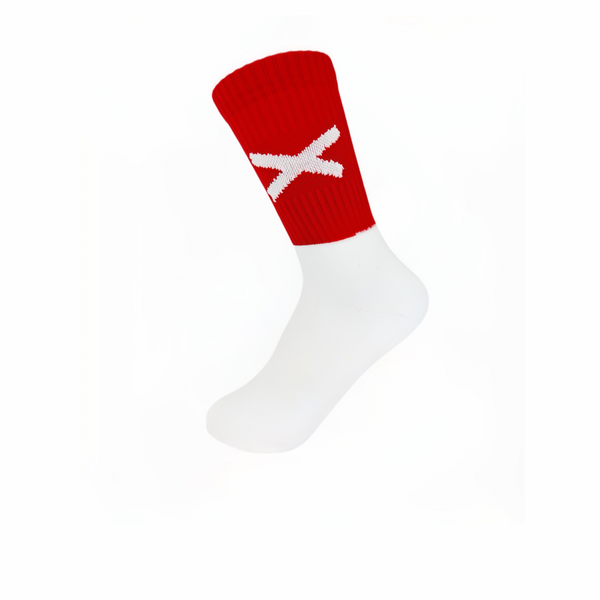 Action X Gaelic Games sock (Red and White)