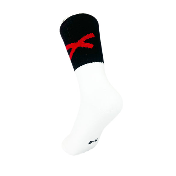 Action X Gaelic Games Sock  (Black & Red)