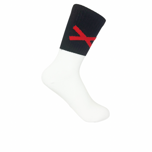 Action X Gaelic Games Sock  (Black & Red)