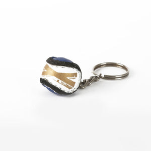 Sliotar Key Ring Blue